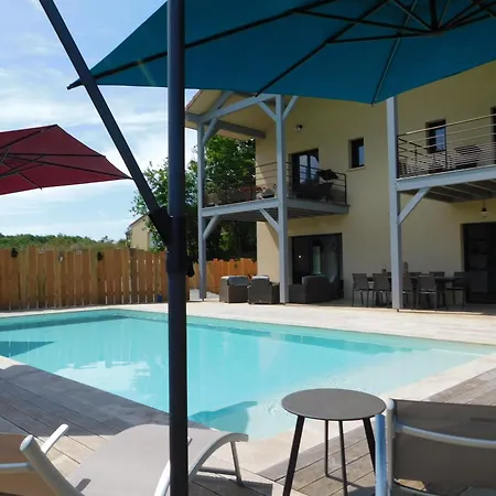 別荘 La Demeure De Fonlaveve *